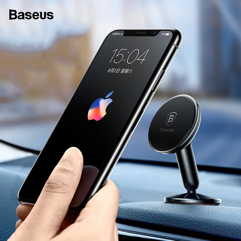 Магнитный автомобильный держатель для телефона Baseus для iPhone 11 Pro Max samsung Note 10, магнитный держатель для телефона, автомобильный держатель для мобильного телефона, подставка