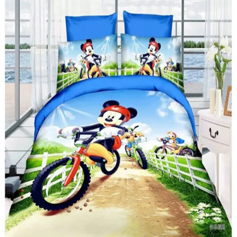 Disney Donald Duck Mickey София набор постельного белья для детей Дети Твин Полный