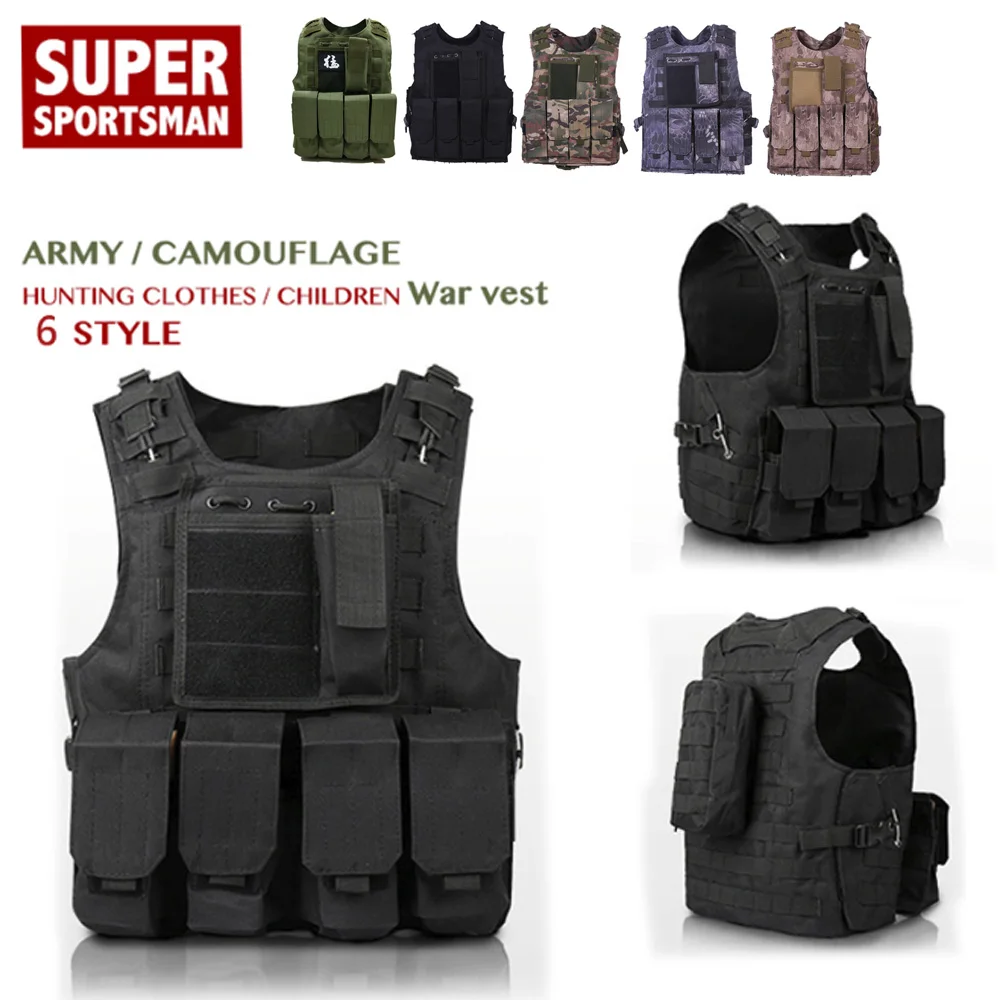 5 стилей военный тактический жилет тренировочная одежда Охотничий Жилет