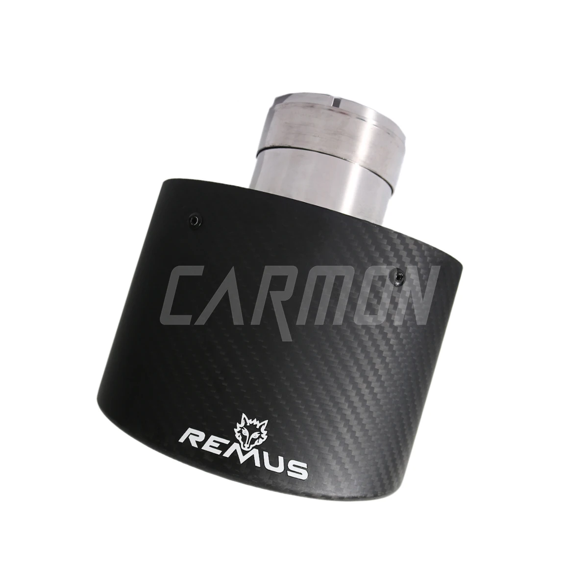 

Универсальный автомобильный овальный наконечник выхлопной трубы Remus, наконечник глушителя с черными Закрученными краями, Модифицированна...