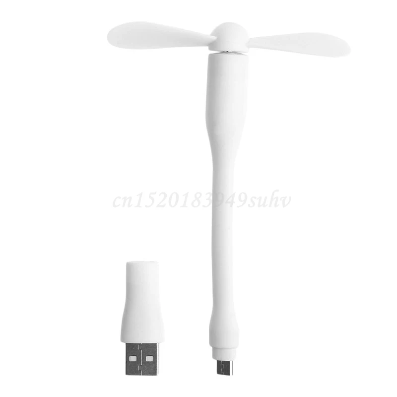 

Portable Flexible USB Mini Cooling Fan Cooler For Android Phone Laptop Desktop