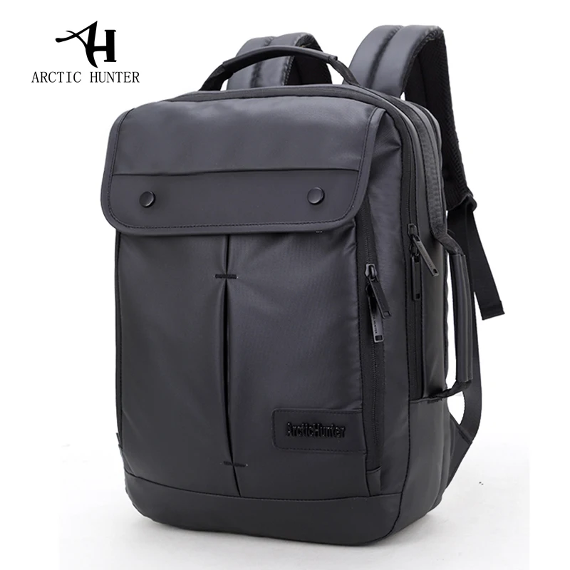 ARCTIC HUNTER School Backpack Business Bag For College Simple Men Casual Laptop Outdoor Computer Backpacks Waterproof | Багаж и сумки