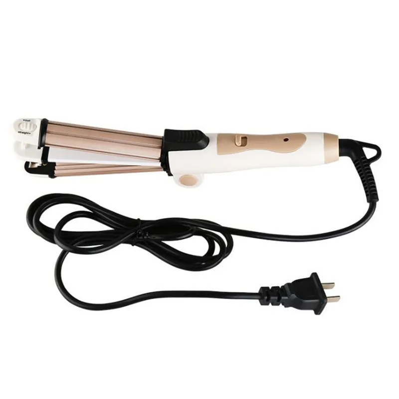 Мини переноска складной выпрямитель для волос кудрявые волосы молоко