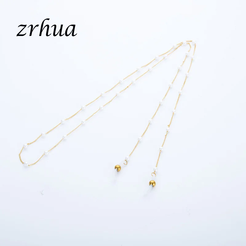 Цепочка для очков чтения женская модная металлическая шнуровка солнцезащитных с