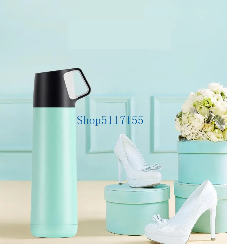 Термос из нержавеющей стали с ручкой 500 мл | Дом и сад