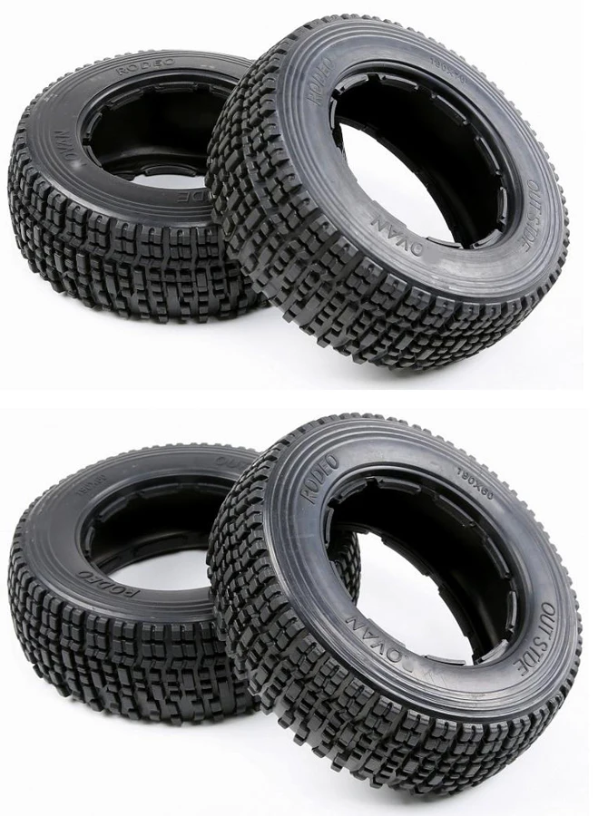 Новые передние/задние грязевые шины для 1/5 HPI KM Rofun Baja 5sc Запчасти радиоуправляемых