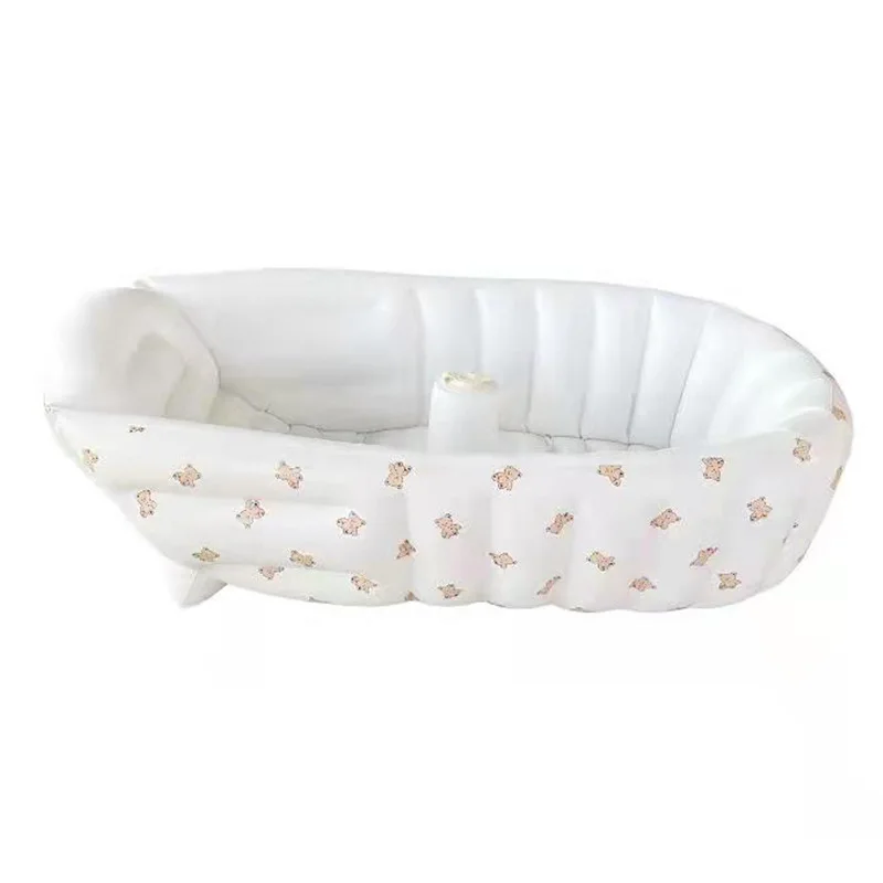 

55*30*90cm PVC Inflatable Baby Bath Baby Folding Bath Baby Swimming Pool Baby Bath Tub Set Bath Tub Baby Bath Supplies
