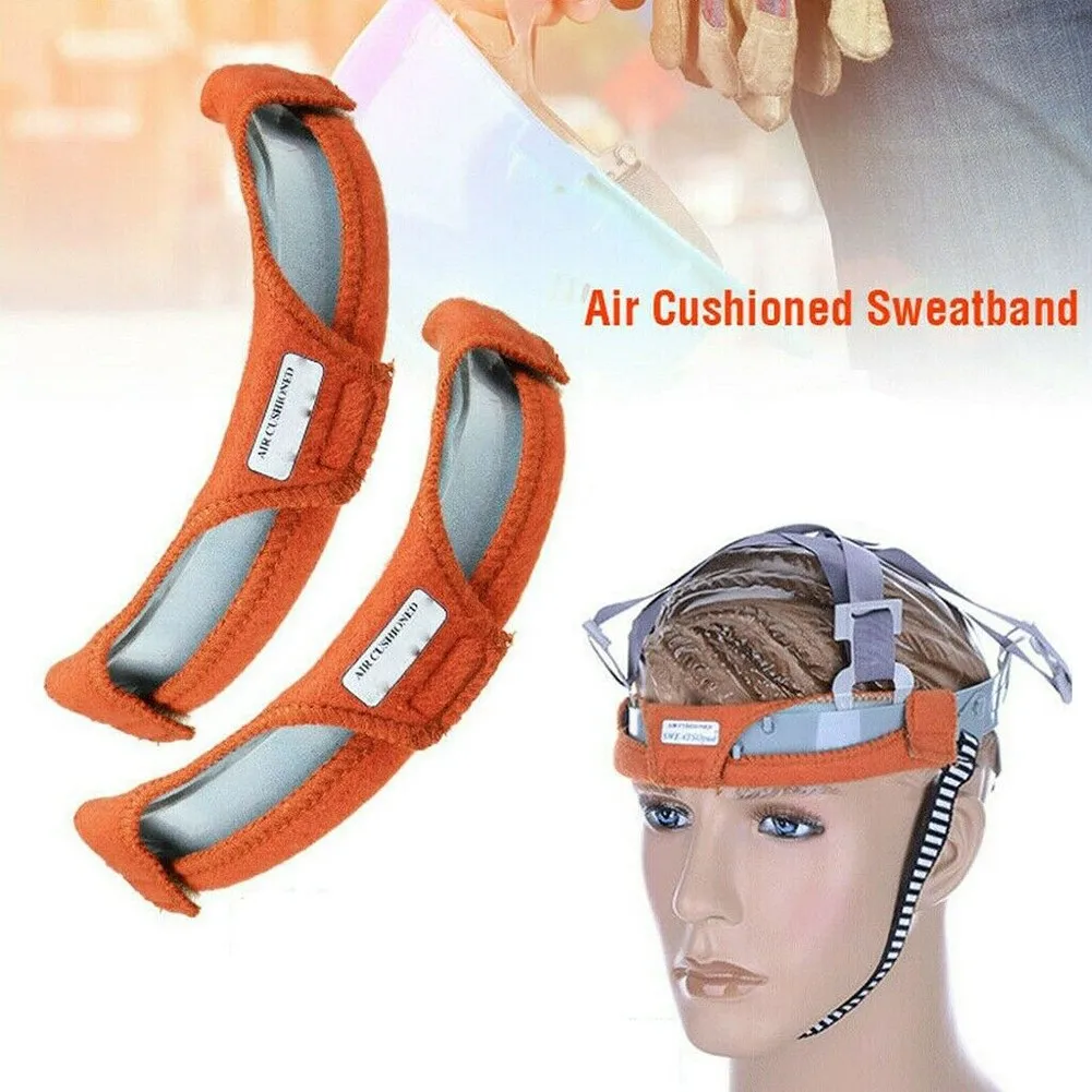 

2Pcs Sweatband Sweat Band Headgear Replacement For Hard Hat Cap Welding Helmet Sweat Band Building Safety Protection Equipment