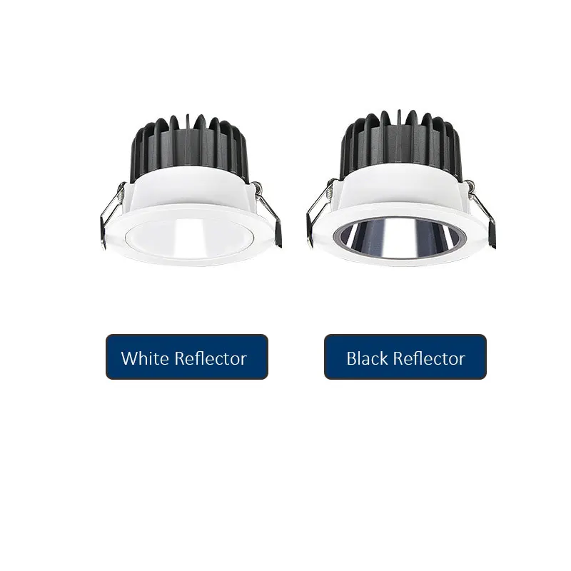 Lámpara LED antiniebla anticorrosión para baño y cocina, foco LED para techo, regulable, IP55
