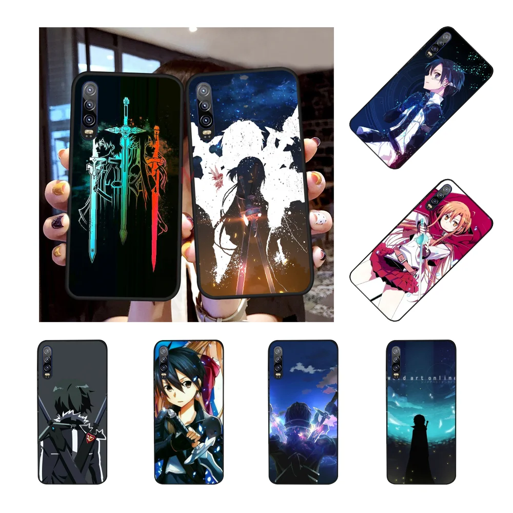 Мобильный телефон NBDRUICAI с изображением горячего меча аниме манги новый черный