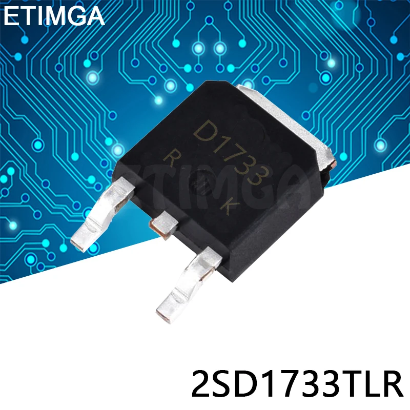 10 шт./лот 2SD1733TLR 2SD1733 D1733 TO-252 транзистор SMD SOT-252