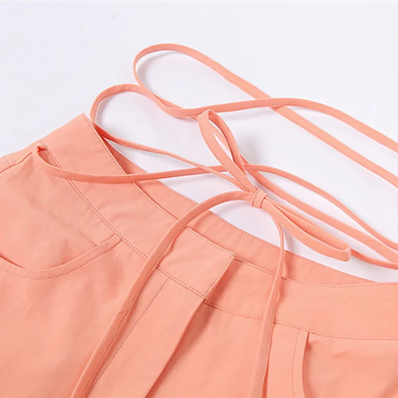 

Fashion Outfit Party 2 Piece Set Women Breasted Cropped Top and Pants Suits Fall 2021 New Matching Set High Zipper Bandage Pants