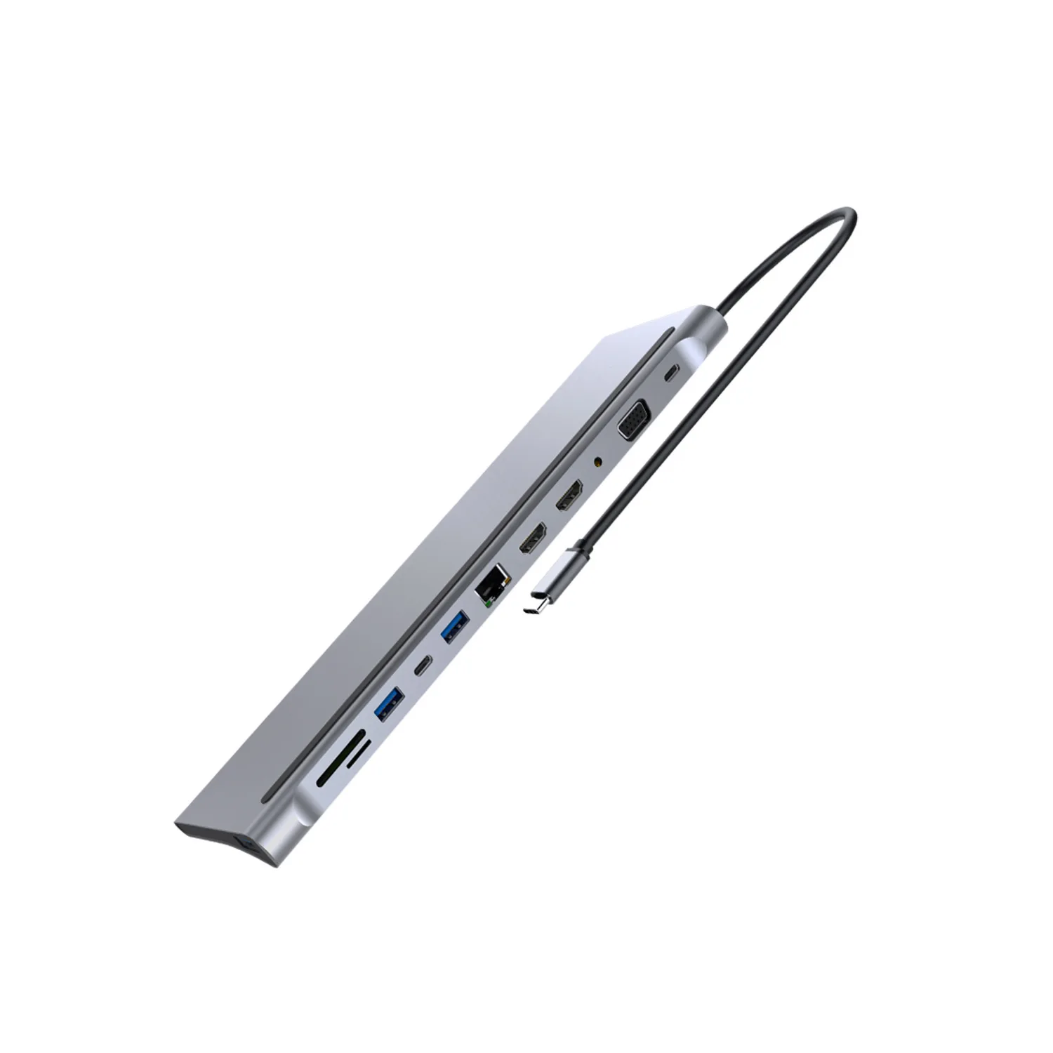 

Док-станция 12 в 1, USB C-HDMI, USB 3,0