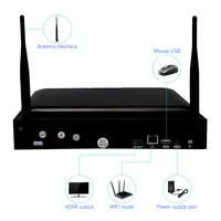 1080P 8CH Home Security Camera System with 10inch LCD monitor Waterproof Outdoor Night Vision WiFi IP Camera Wireless NVR Kits