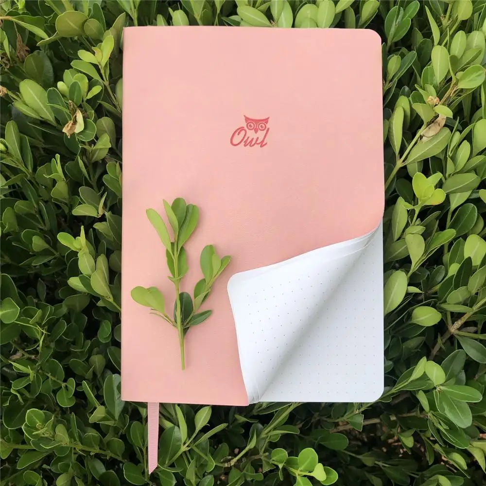 Гладкий Мягкий блокнот 160GSM бумага 160 страниц точечный дневник и в сетку |