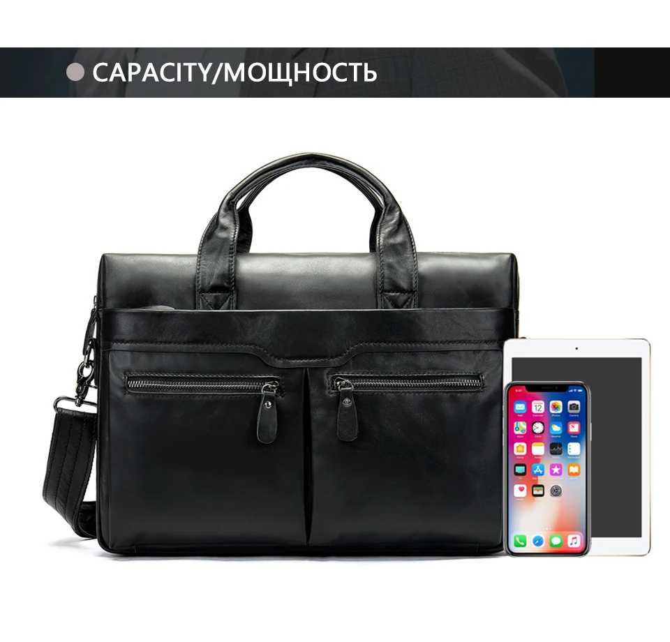 Norbinus мужская кожаная сумочка для ноутбука, сумка, 14 дюймов, деловой портфель, мужская сумка, t, сумки для мужчин, сумка для компьютера, мужская сумка-мессенджер