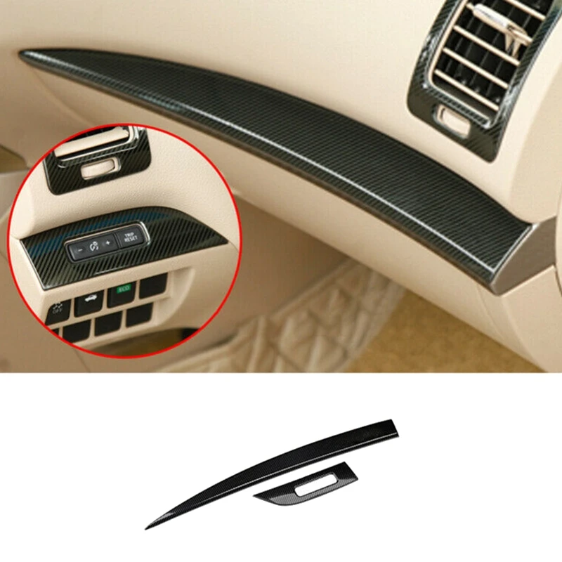 Отделка панели приборной из углеродного волокна для Nissan Altima / Teana 2013-2018 LHD |