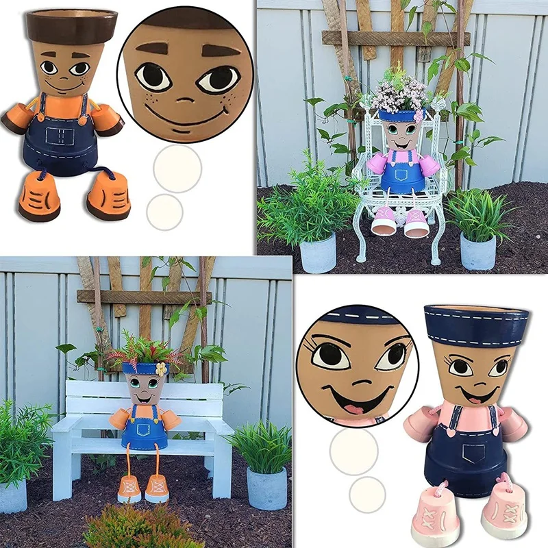 Model Ornament Bonsai Decorative Cute DIY Decoration Outdoor Garden Flowerpot Decor | Дом и сад