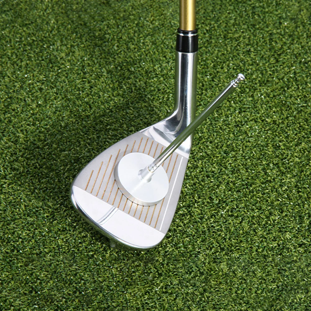 

Telescopic Swing Aim Training Aid Golf Alignment Rod Direction Indicator Beginners Aluminum Multifunction Lie Angle Magnetic