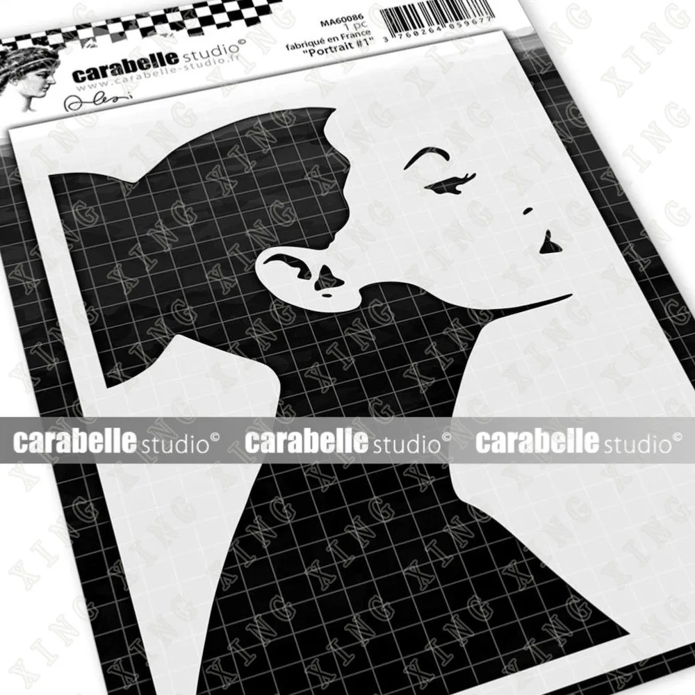 

Portrait 1 Mask Diy Layering Stencils Painting Scrapbook Coloring Diary Embossing Album Decorative Paper Card Template Hot Sale