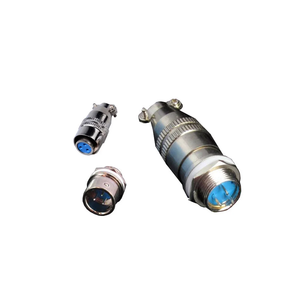 6 наборов/комплект (2 ~ 7 контактов) 12 мм Φ винтовой авиационный разъем XS12J7Y XS12K7P