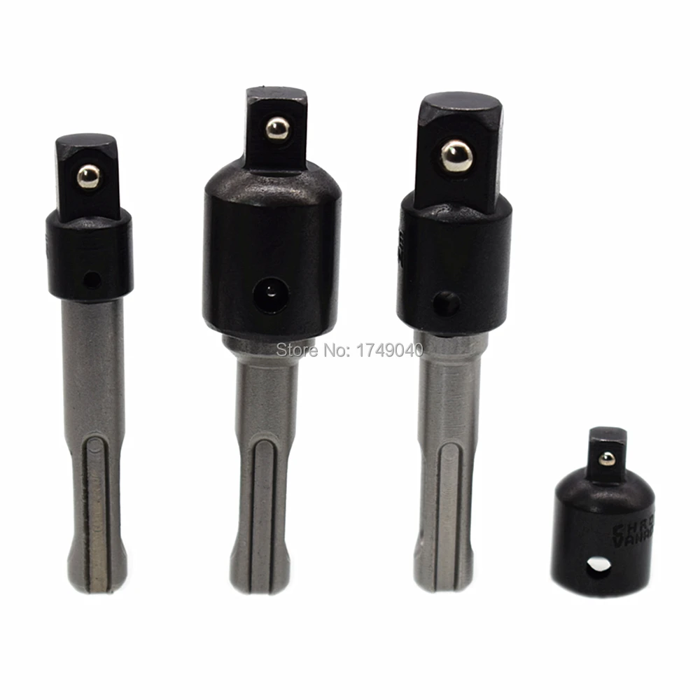 SDS Plus разъем драйвер удлинители ударный переходник для розетки 1/2 &quot3/8&quot 1/4