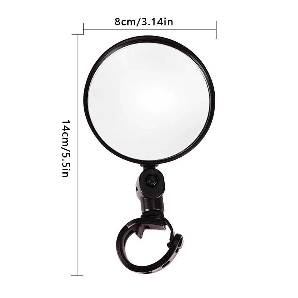 

Bike Rearview Mirror Bicycle 15-35mm Handlebar Mounted Convet Rear View Mirror Cycling Accessory