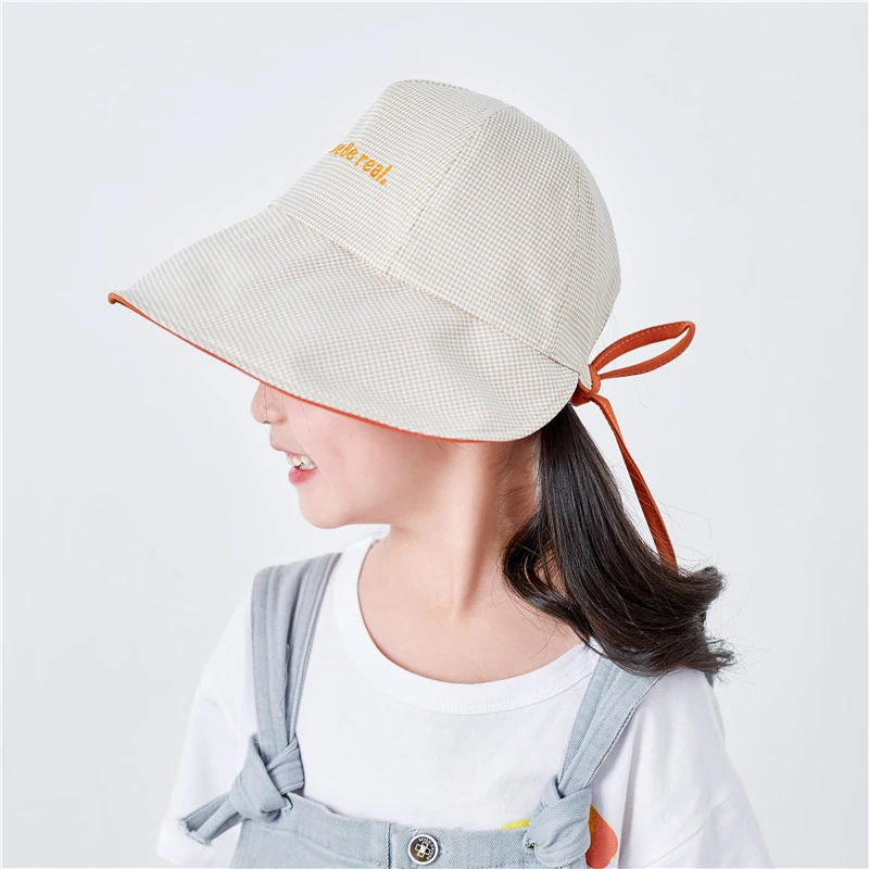 2020 летняя детская Панама двухсторонняя хлопковая для мальчиков и девочек