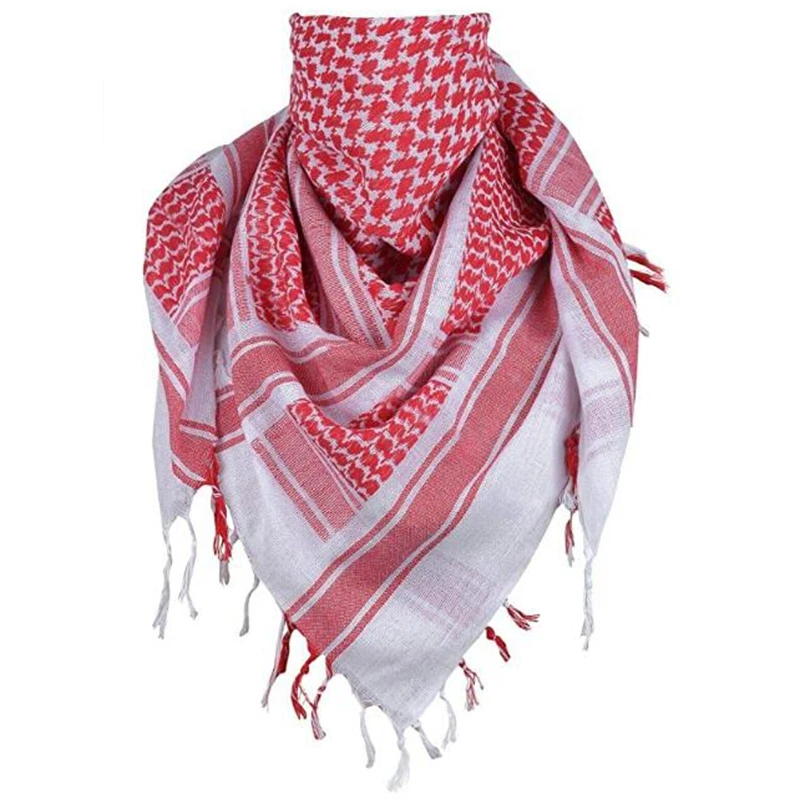 Scarf Arab Wrap Unisex Fashion badana Tactical wrap scarf Shemagh Men’s Scarf Keffiyeh Head Wrap