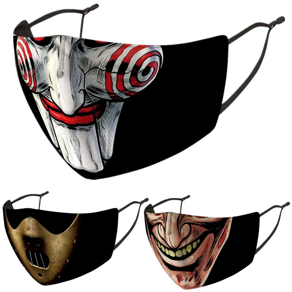 Маскарадная маска на лицо Джейсона вурхиса Стивена Кинга пеннивайз для косплея