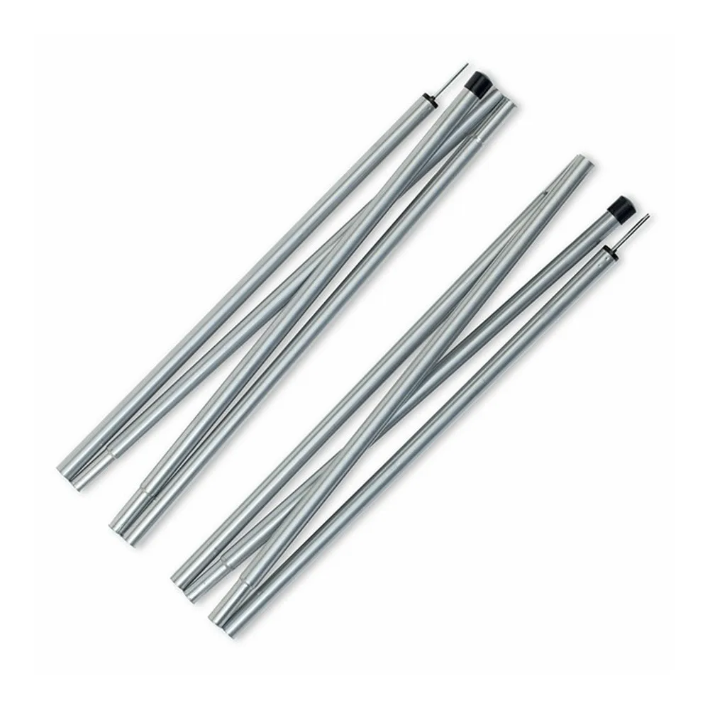 

2pcs Tent Rod 2M Galvanized Iron Camping Tent Pole Spare Replacemet Tent Supporting Rods ​Awning Frames Accessories