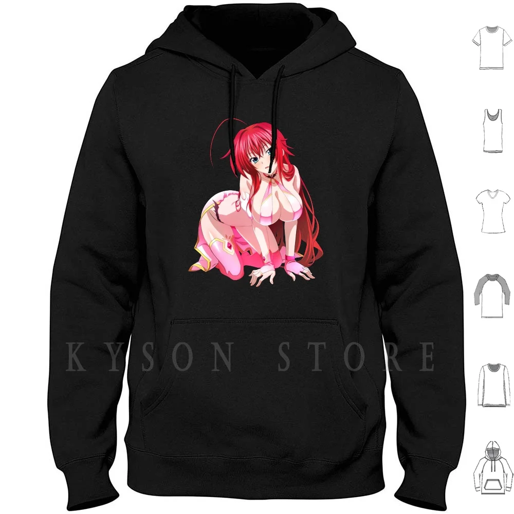 

Хлопковая толстовка Rias с длинным рукавом, аниме Риас, Gremory Hxh Weeb