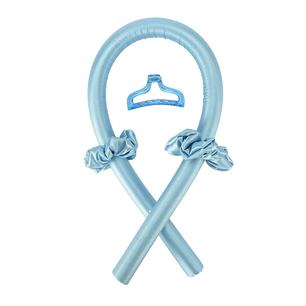 Heatless щипцы стержень повязка на голову не нагревается локоны ленты бигуди мягкий