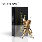 Тату-картридж Ambition Revolution, смешанный круглый контурный шейдер, Изогнутые magnum иглы для тату 1rl 3rl 5rl 7rl 9rl 11rl 7rm 9rm 13rm