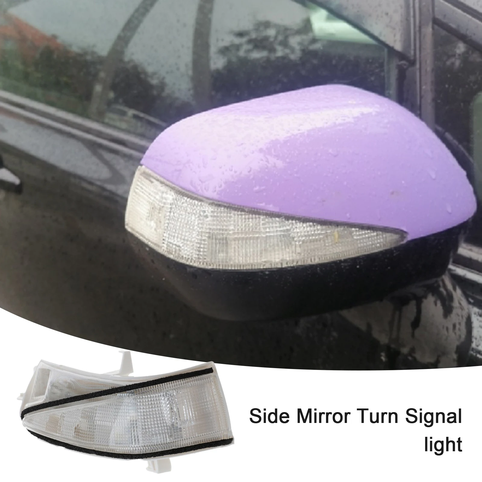 

12V Led Side Mirror Turn Signal Light Side Repeater Lamp For Honda Civic FA1 FD1 2006-2011 Blinker Rearview Mirror Light Flasher