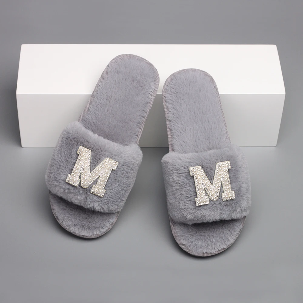 

Шлепанцы женские пушистые с бабочкой, дизайнерские сандалии с искусственным мехом, роскошные модные домашние тапочки в ретро стиле