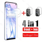Гидрогелевая Защитная пленка для Realme7 5g, Защита экрана для Oppo Realme 7 5g Realmi Real Me RMX2111 6,5 дюйма, стекло для камеры