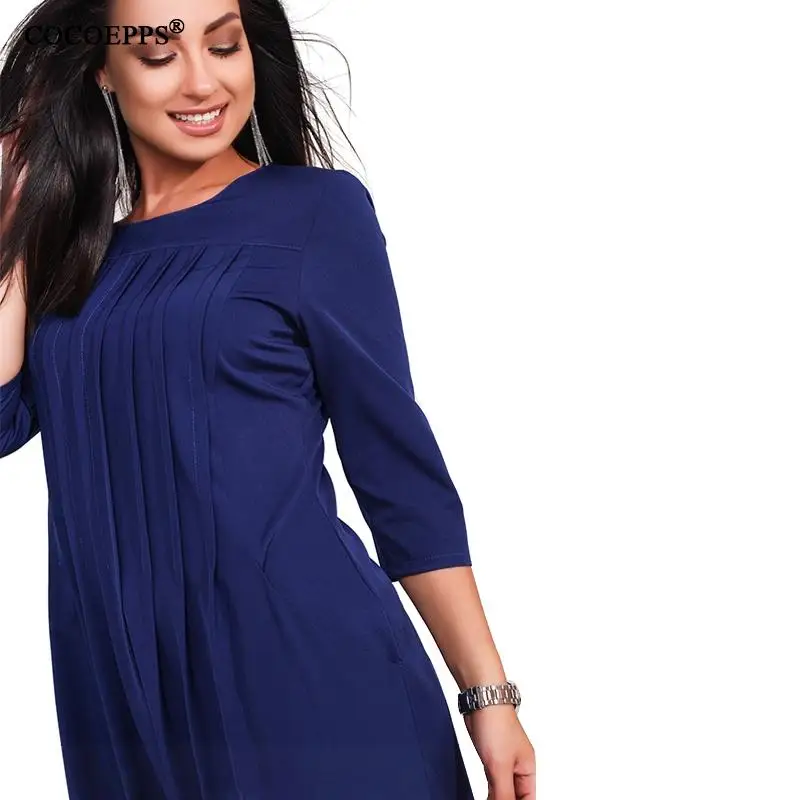 Женское платье большого размера элегантное вечернее трапеция длинное