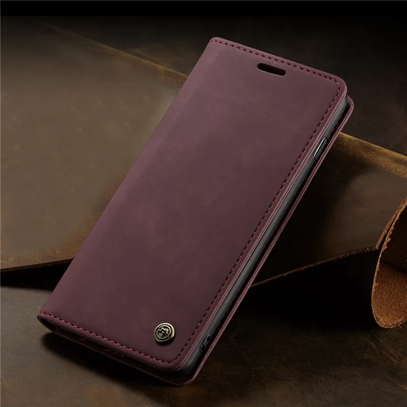 CaseMe Ретро Кожаный чехол-кошелек для iPhone 11 Pro X XR XS Max Магнитный SE 2020 8 7 6 6S Plus 5 5S |