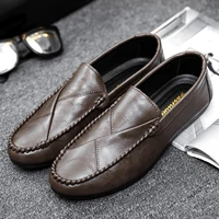 men casual shoes 2022 spring autumn fashion loafers shoes men classic brand high quality leather comfy driving boat shoes