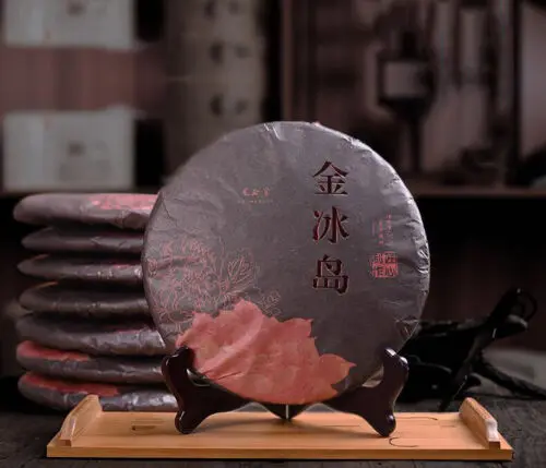 2019 Yr Shou Cha Yunnan Mengku старые деревья зрелые Pu erh Qizi торт чай золотой ИСЛАНДИЯ 357