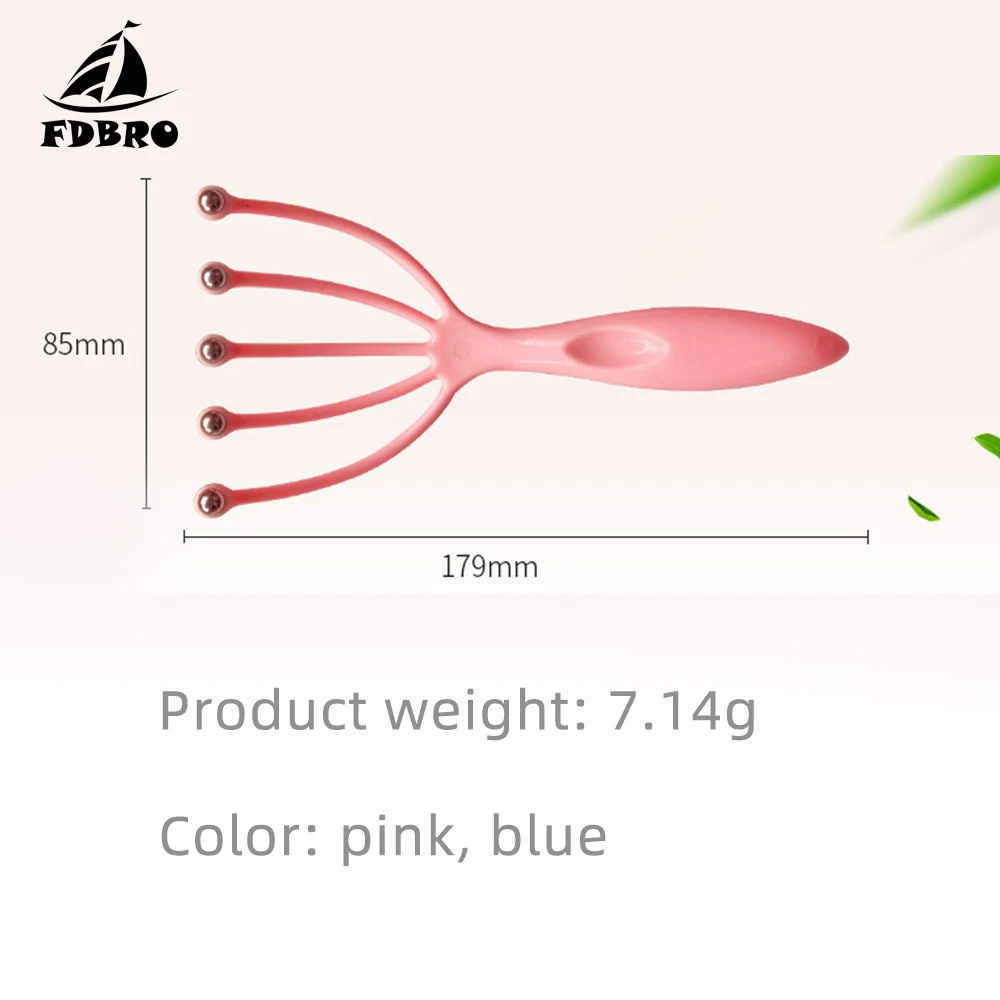 FDBRO новый стальной шариковый массажер для снятия стресса и шеи в спа