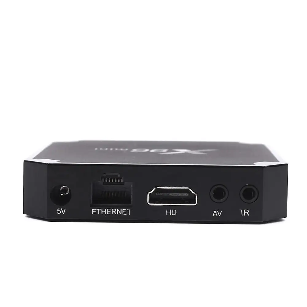 Умная ТВ приставка Cewaal X96mini Android 7 1 4 ядерный процессор S905W поддержка 8 ГБ 2 4G