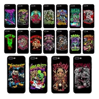 cool design skull dark cartoon funny art soft phone case cover for iphone xr x 11 xs max 7 8 plus 6s se 5 5s 6 tpu shell coque