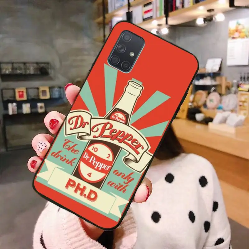 Роскошный DIY чехол Dr Pepper для телефона Samsung A10 A20 A30 A40 A50 A70 A80 A71 A91 A51 A6 A8 2018 | Мобильные