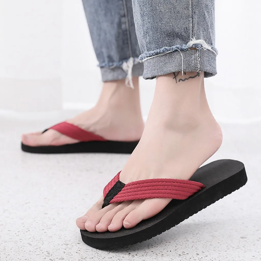 Шлепанцы FN60 мужские для дома и пляжа сланцы дышащие тапочки Нескользящие летняя