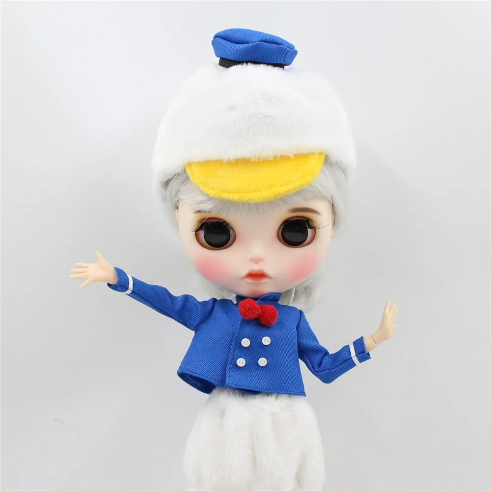 Ледяная фабрика Blyth Кукла Одежда личка игрушка утка костюм милая одежда Дональд Дак наряд