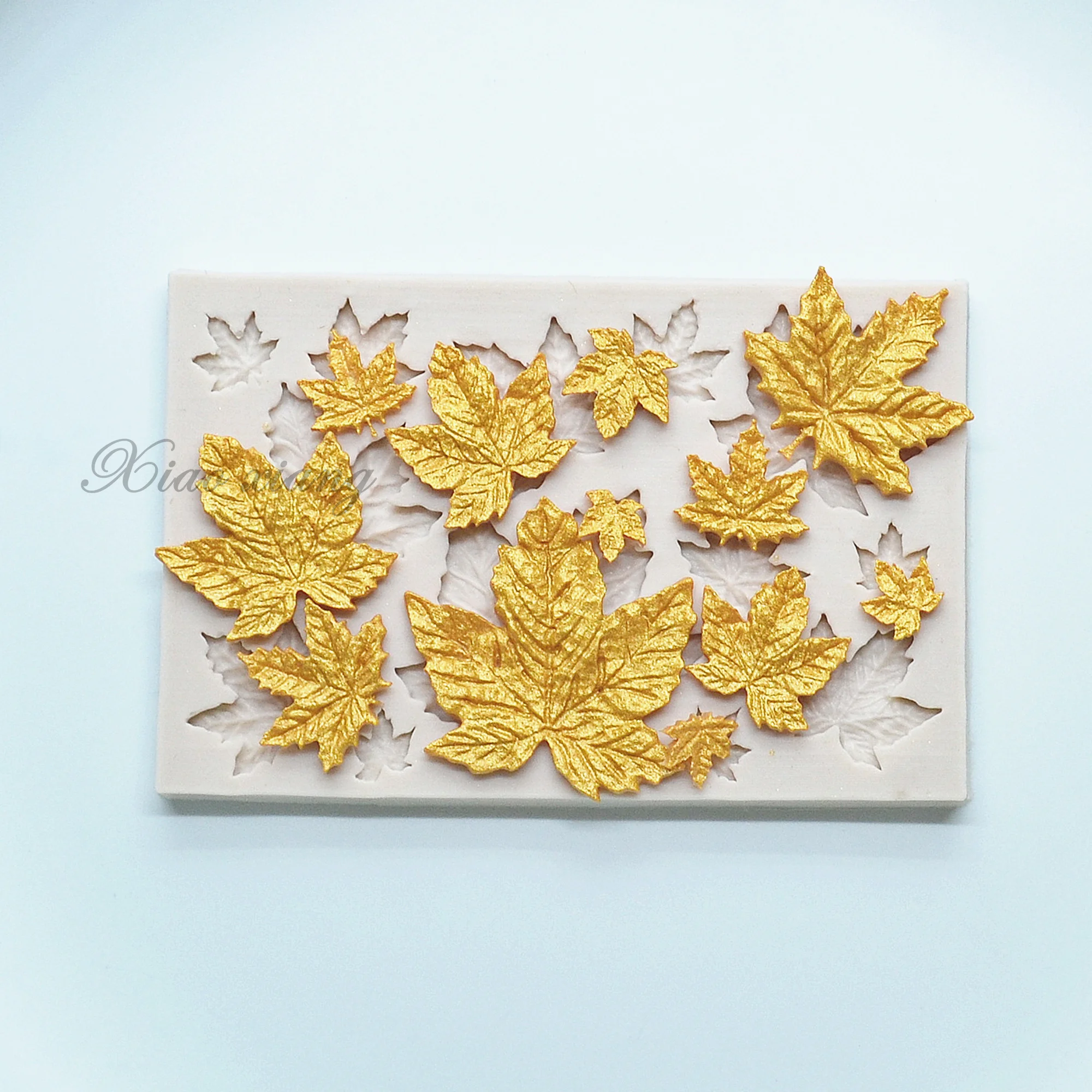 Инструменты для украшения тортов Leafs листья силиконовые формы помадки выпечки