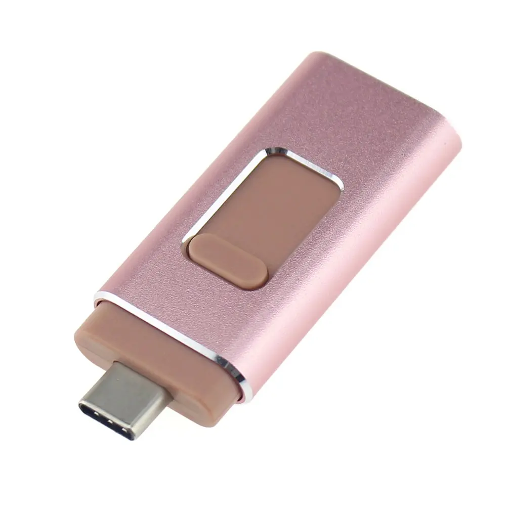 USB флеш накопитель 4 в 1 для iPhone флешка 128 ГБ 256 OTG флэш память Usb 3 0 Android сотовый