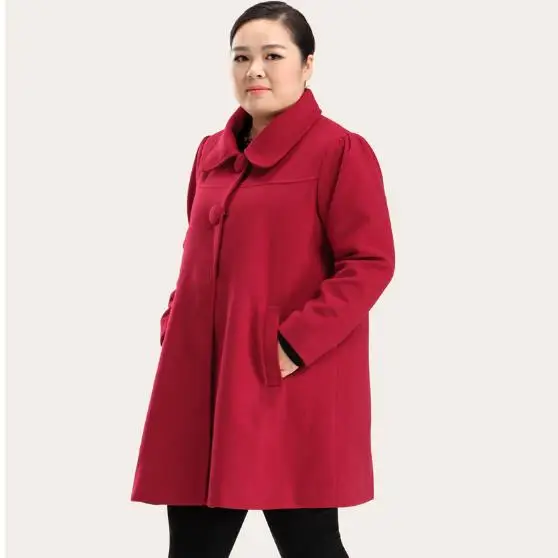 Ретро женские пальто 2020 больше размера d с длинным рукавом зимние отложным